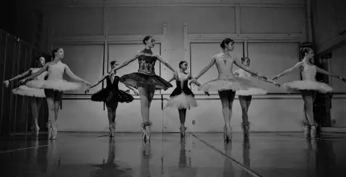 Ballet class training